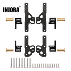 Injora CNC Aluminum Flex Blades Suspension Travel Extension For 1/24 Axial SCX24 (SCX24-163)