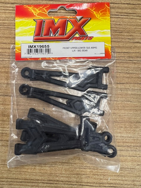 IMEX Front Upper / Lower Suspension Arms/ L/R- Big Bear (IMX19655)