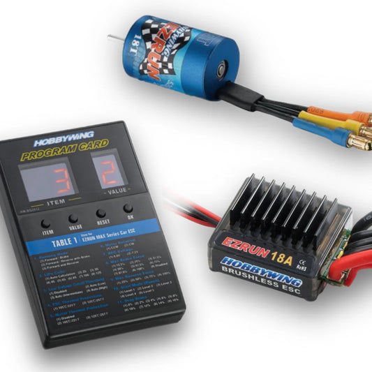 Hobbywing EZRUN 18A-SL A2Combo Motor/ESC for 1/16,1/18 scale(HW181030010)