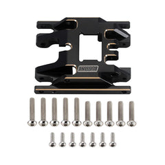 INJORA 53g/pcs Brass Skid Plate Transmission Mount for 1/18 TRX4M (4M-67) INJORA