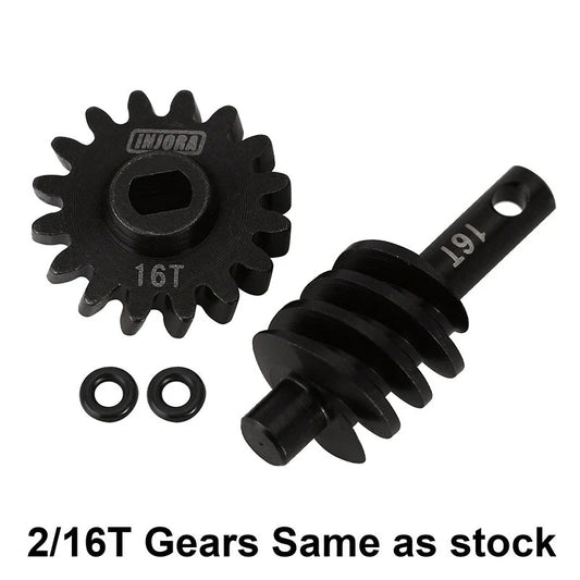 INJORA Overdrive Underdrive Gears for SCX24 AX24 (16T)