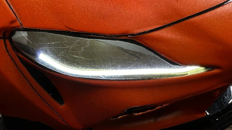 SCALE REFLEX: FLEXSTRIPS – LED OPTICS LIGHTS (FLEXIBLE) ANGEL EYE HALO LED FOR 1-10 CAR – 700621 Super-G