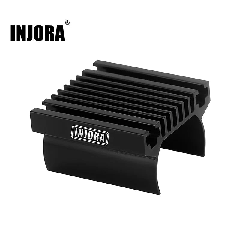 INJORA Aluminum Motor Heat Sink for 1/18 TRX4M 180 Motors INJORA