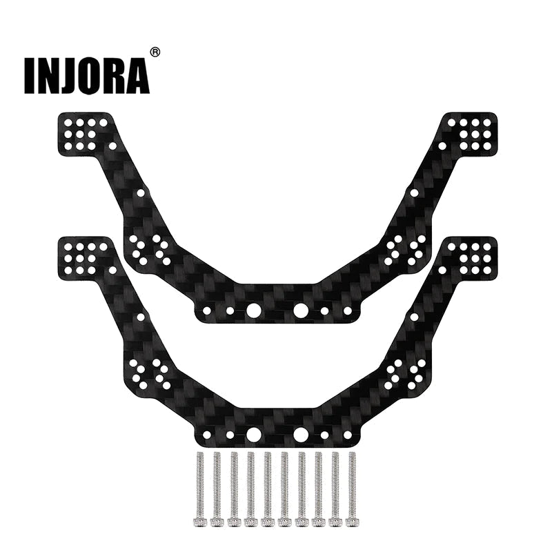 INJORA Carbon Fiber Chassis Side Plates for 1/24 Axial AX24 (AX24-04) INJORA