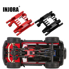 INJORA 16g CNC Aluminium Skid Plate Transmission Mount for 1/18 TRX4M (4M-07)