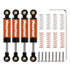 INJORA 40mm Metal Built-in Spring Shock Absorber Damper for Axial SCX24 INJORA