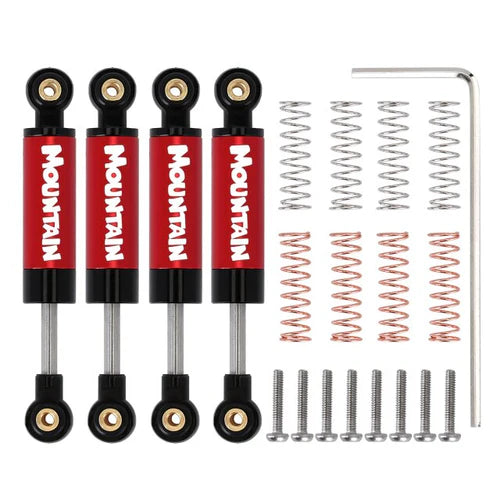 INJORA 40mm Metal Built-in Spring Shock Absorber Damper for Axial SCX24 INJORA