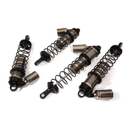 Integy Shock Set, Grey: ARRMA 1/8 6S BLX (INTC29089GREY)