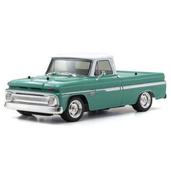 Kyosho 1/10 FAZER Mk2 FZ02L 1966 Chevy C10 Fleetside 4WD Pickup, Light Green (KYO34435T1)