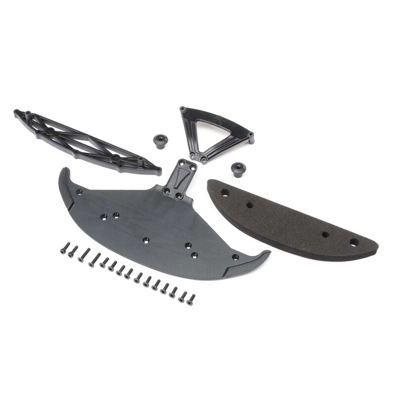 Losi Front Bumper & Splitter: NASCAR Friendly Hobbies