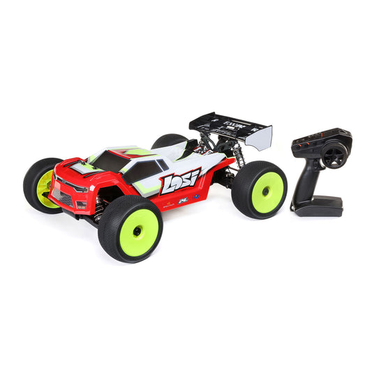 LOSI 1/8 8IGHT-XTE 4S 4X4 RTR Brushless Race Truggy, Clear (LOS04020)