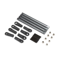 LOSI Lower 4-Link Bar Set, 15" Wheelbase (4): LMT Mega (LOS244012)