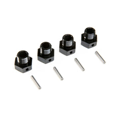 LOSI 17mm Wheel Hex, Black (4): SBR 2.0 (LOS252129)