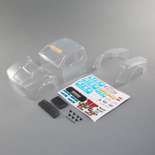 LOSI 1/10 Clear Body, Ford Raptor Set: Baja Rey (LOS330005)