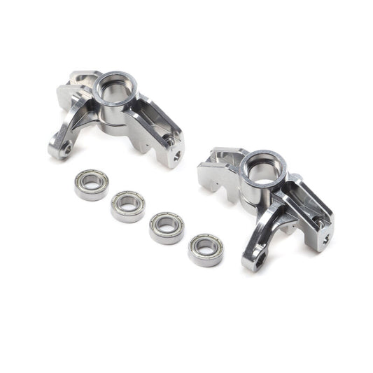LOSI Front Spindle Set Aluminum (L/R): Super Rock Rey (LOS354013)