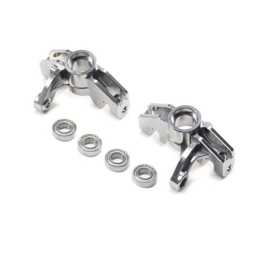 Losi Front Spindle Set Aluminum (L/R): Super Rock Rey (LOS354013)