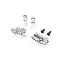 LOSI Aluminum Foot Pegs, Silver: Promoto-MX (LOS361001)