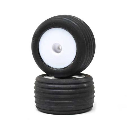 LOSI Directional Tires, FR, Mntd, Wht (2): Mini-T 2.0 (LOS41014)