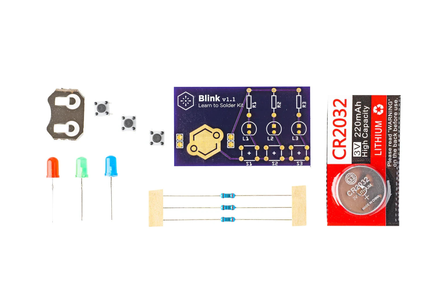 Learn To Solder: Blink Learn To Solder