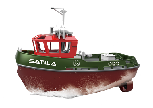 RC-Pro SATILA – 1/72 2.4G MINI R/C SCALE TUGBOAT RC PRO