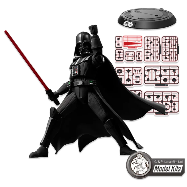 STAR WARS: THE EMPIRE STRIKES BACK™ CHAMPION CLASS 01 DARTH VADER™ MODEL KITS | BLOKEES Blokees