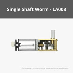 Bambu N20 Single Shaft Worm Gear Motor (1PCS) - (LA008) Bambu Lab