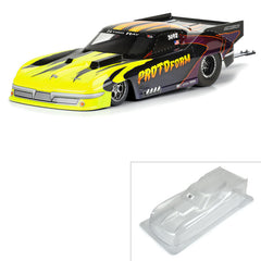 1/10 1963 Chevrolet Corvette Stingray Pro Mod Clear Body: Drag Car Horizon Hobby