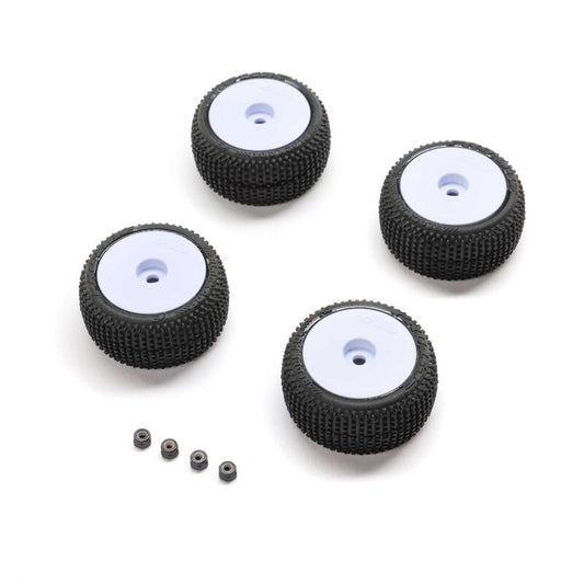 Blockade Tire, Pro-Line OE, Wheel, Mounted: Micro-T Horizon Hobby