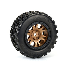 Proline Limited Edition Badlands MX43 Pro-Loc F/R Mounted 24mm Impulse (2): X-MAXX