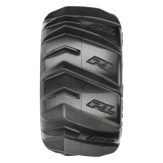 Pro-Line: 1/10 Dumont F/R 2.8" MT Tires Mounted 12mm/14mm Black Raid (2) (PRO1019310)