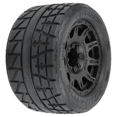 Pro-Line Racing 1/8 Menace HP BELTED F/R 3.8" MT Tires Mounted 17mm Black Raid (2) Horizon Hobby