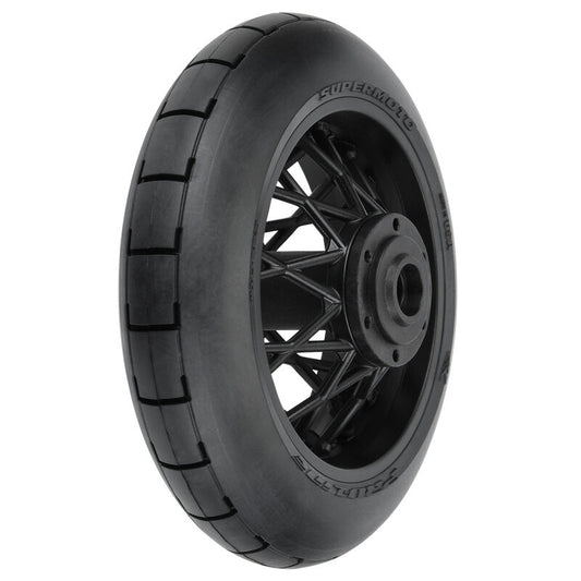 Pro-Line 1/4 Supermoto S3 Motorcycle Rear Tire MTD Black (1): PROMOTO-MX (PRO1022310)