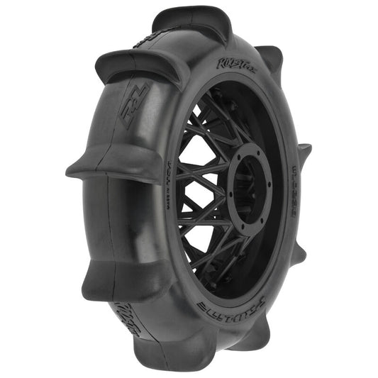 Pro-Line 1/4 Roost MX Sand/Snow Paddle Rear Tire MTD Black (1): PROMOTO-MX (PRO1023810)