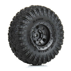 Pro-Line Racing 1/30 BFG Krawler T/A KX Front/Rear Mounted Black Icon Nuevo (4) for Axial SCX30 (Copy) Horizon Hobby