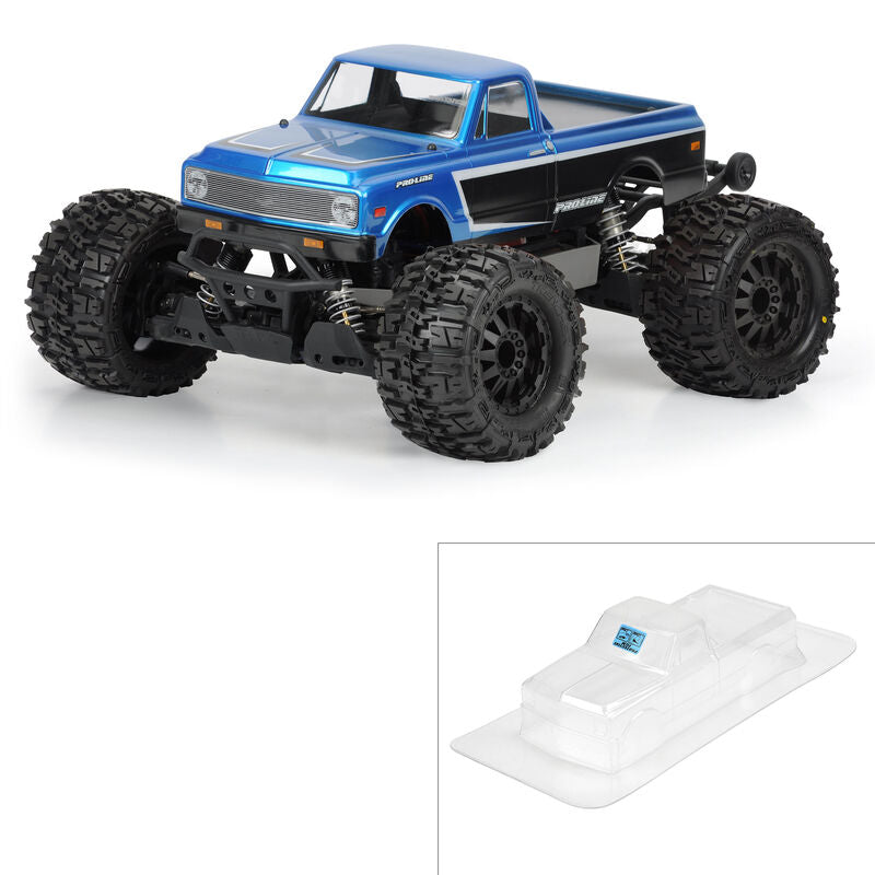 Pro-Line 1/10 1972 Chevy C-10 Clear Body: Stampede & Granite (PRO325100) Horizon Hobby