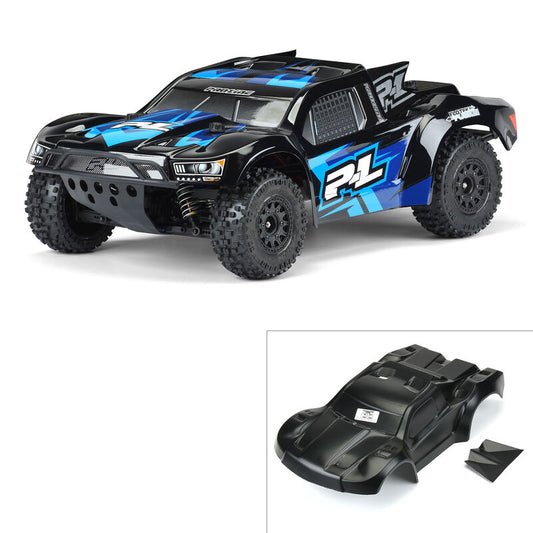 Pro-Line  1/10 Pre-Cut Flo-Tek Fusion Tough-Color Black Body: Short Course (PRO345818)