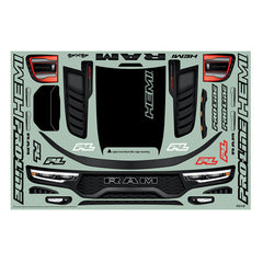 Pro-Line 1/5 Pre-Cut 2021 Ram 1500 Clear Body: X-MAXX Item No. Pro-Line Racing (PRO357417) Horizon Hobby