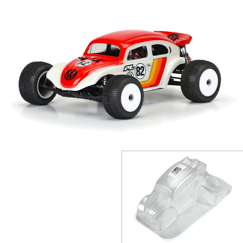 Pro-Line 1/18 Volkswagen Baja Bug Clear Body: Mini-T 2.0 (PRO363300) Horizon Hobby