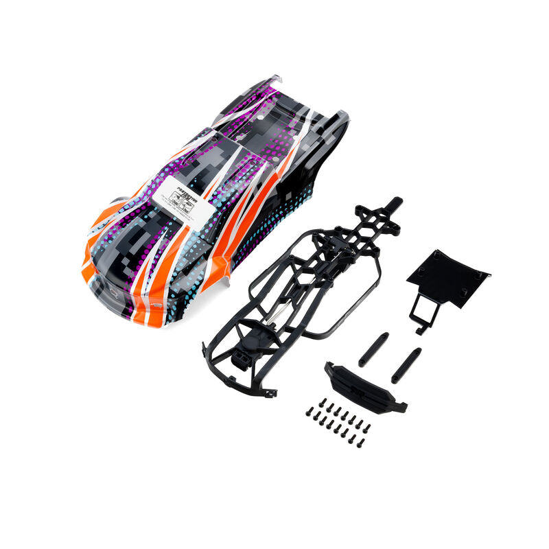 Pro-Line Racing 1/16 Limited Edition Pre-Cut/Pre-Painted Brute Digi Body with Clipless System: ARRMA MINI KRATON Horizon Hobby