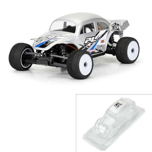 Pro-Line 1/28 VW Baja Bug Clear Body: Micro-T (PRO370300)