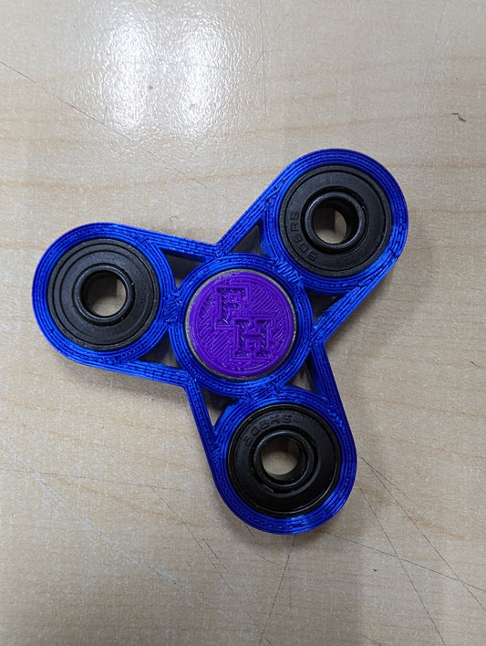 Friendly Hobbies 3D Printed Fidget Spinner.