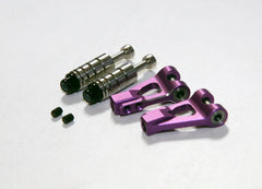 Shark Upper Aluminum Arm Set – RED PURPLE BLACK [RHINO RACING] (RR-1200) Super-G