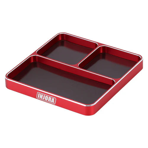 INJORA 98*98*11mm CNC Aluminum Magnetic Screw Tray INJORA