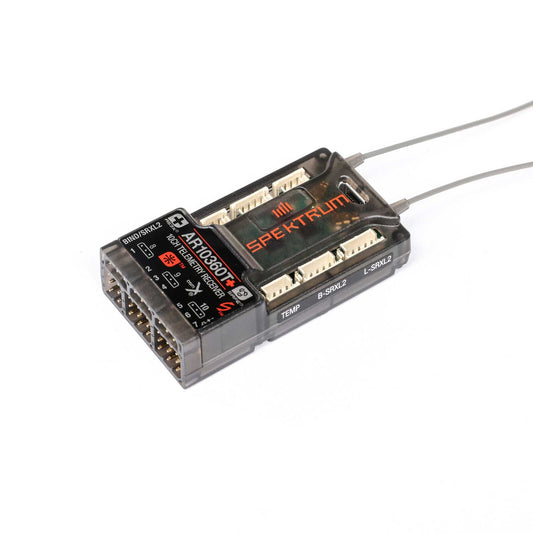 Spektrum AR10360T+ DSMX 10-Channel AS3X+ & SAFE Telemetry Receiver (SPM-1034)