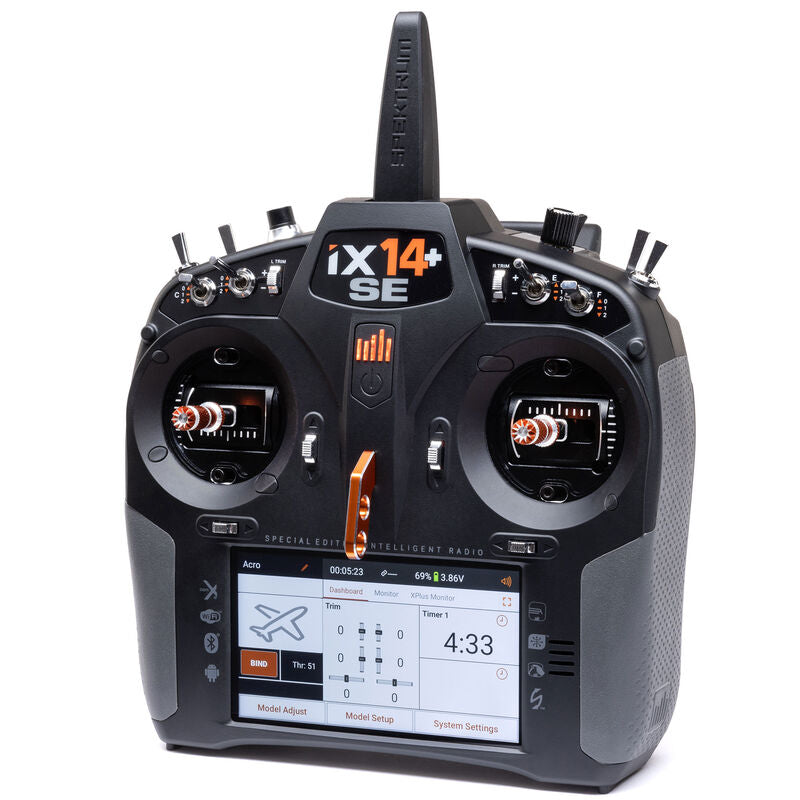 Spektrum: iX14+ SE 20-Channel DSMX Transmitter Only Horizon Hobby