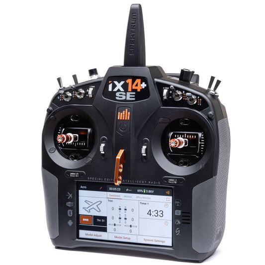 Spektrum: iX14+ SE 20-Channel DSMX Transmitter Only Horizon Hobby