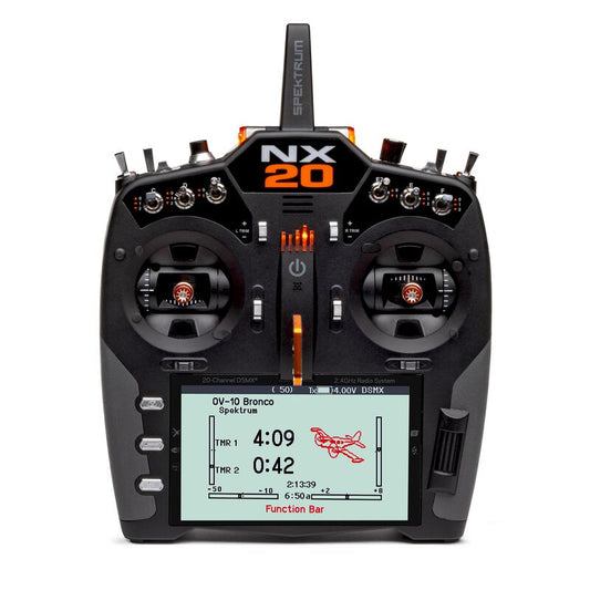 Spektrum NX20 20-Channel DSMX Transmitter Only (SPMR20500)