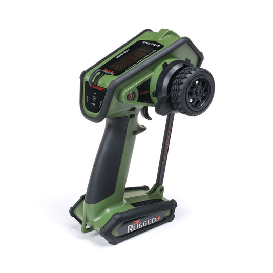 DX Rugged+ 12-Channel DSMR+ Transmitter, Green (SPMR6220G) Horizon Hobby