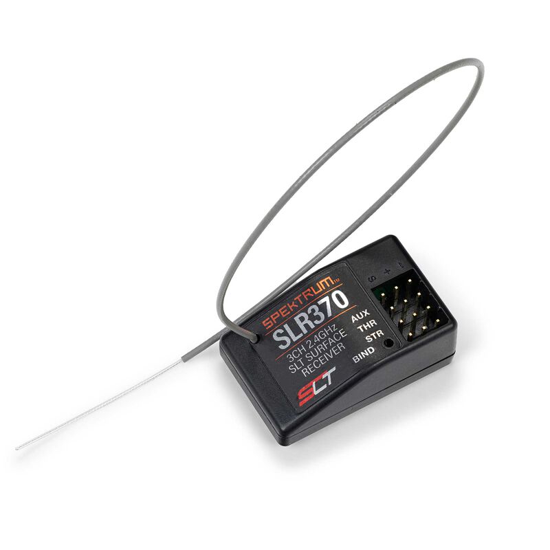 Spektrum SLR370 3-Channel 2.4Ghz SLT DSC Receiver Horizon Hobby