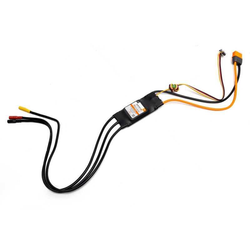 Avian 45-Amp Smart Lite Brushless ESC; 3S-4S, IC3(SPMXAE45B) Horizon Hobby